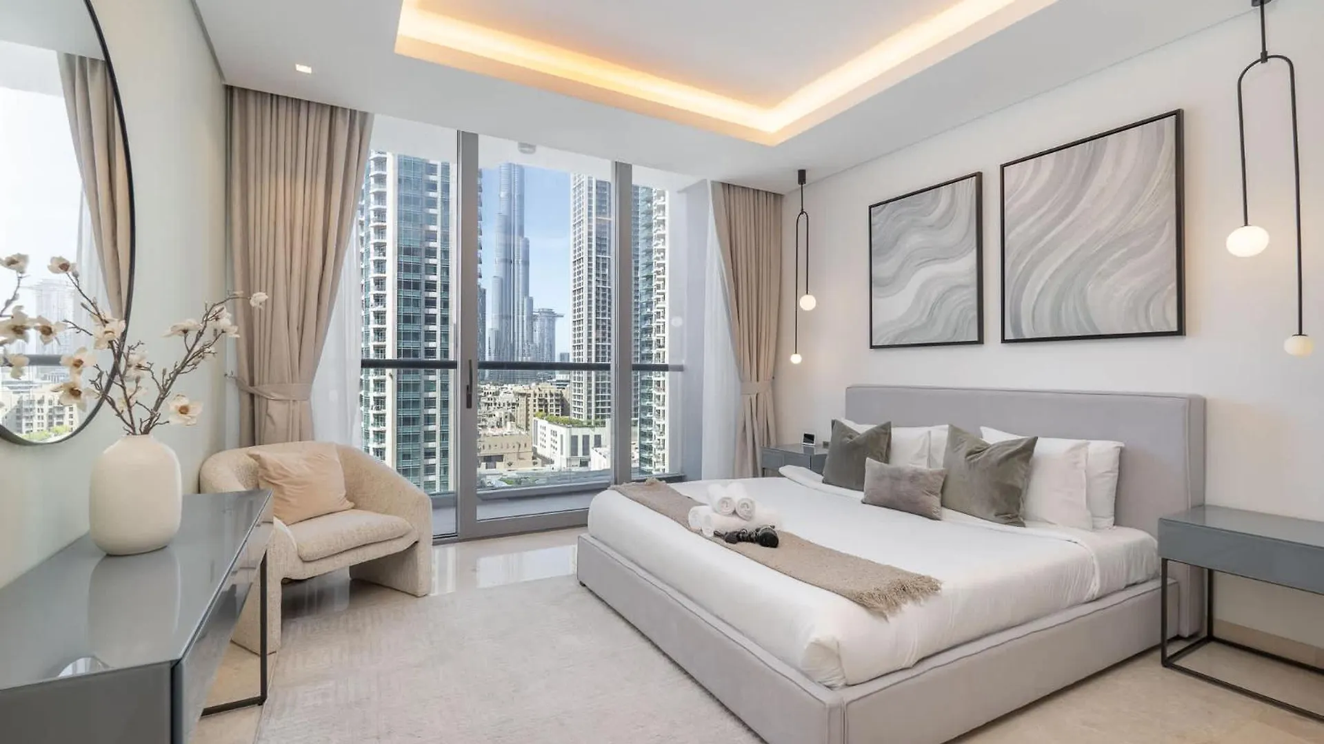 3 Bedroom Apartment In Sterling West With Full Burj Khalifa Views Dubai